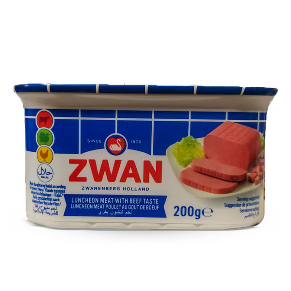 Luncheon Meat Poeuf ZWAN 200g  -  لحم لنشون بقر زوان