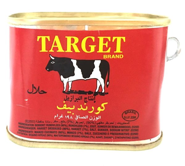 Target Luncheon Meat Poeuf 198g -  لانشون لحم بقر تارغت