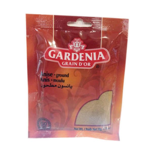 Anis moulu Gardenia 50g - يانسون مطحون جاردينيا