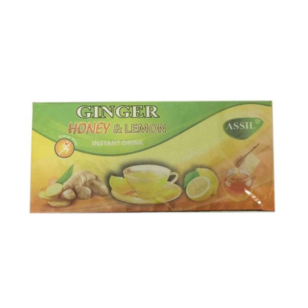 Ginger Honey & Lemon Assil - بودرة زنجبيل وعسل وليمون للمغرب العربي