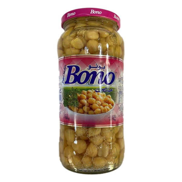 Pois chiches bouillis Bono 580g - حمص مسلوق بونو