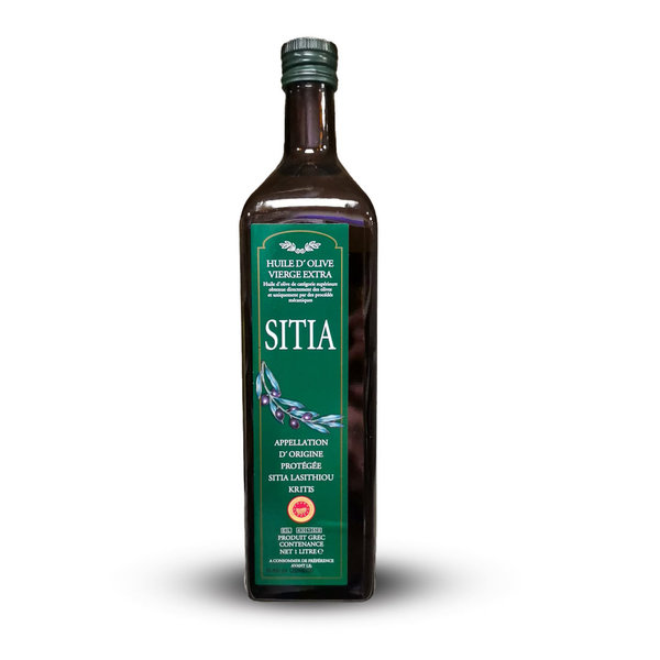 Huile d'olive SITIA 1L  - زيت زيتون ستيا