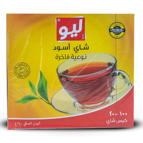 LIO Thé Ceylon  - شاي أسود ليو 100 ظرف+20
