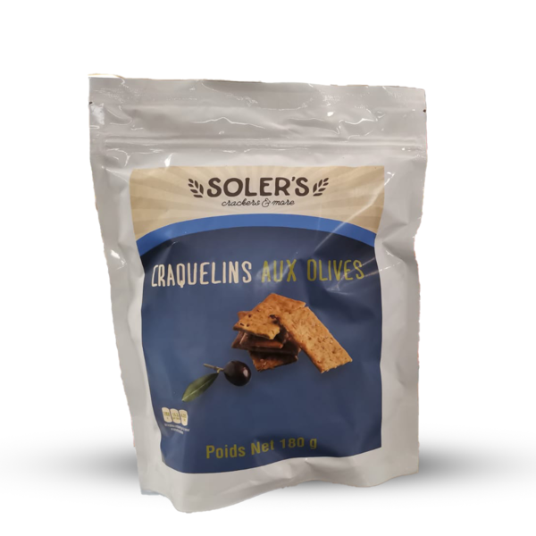 Soler's CHAQUELINS AUX DLIVES 180 g